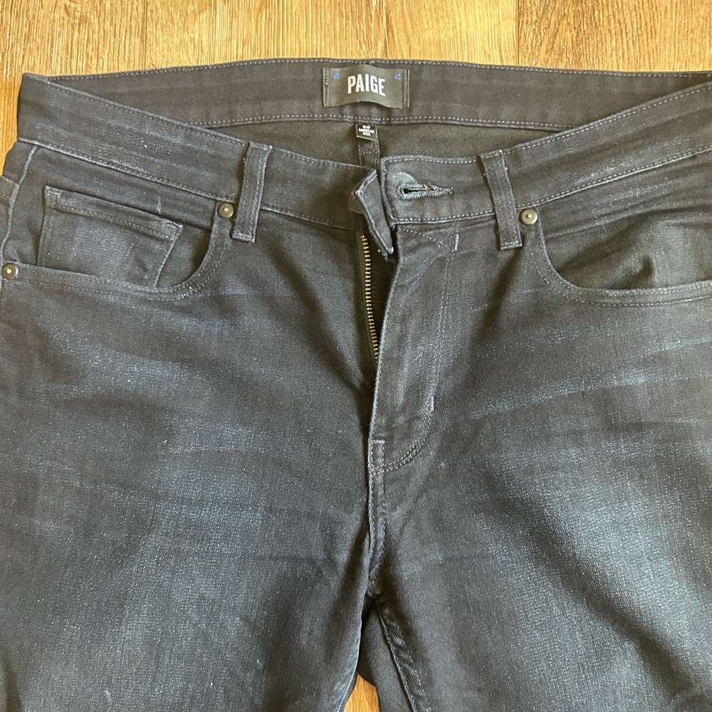 PAIGE Black Slim Jeans Versatile Style